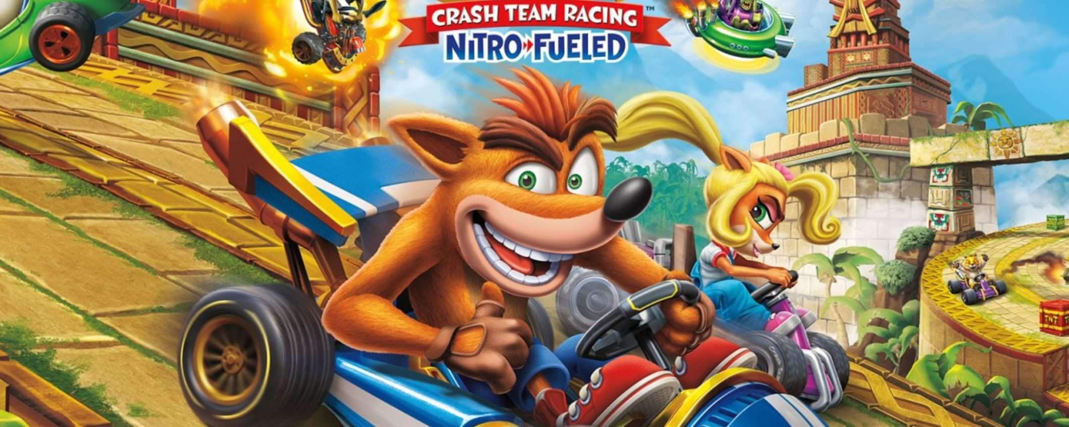 Crash Team Racing Nitro Fueled per Nintendo Switch: prezzo WOW su Amazon