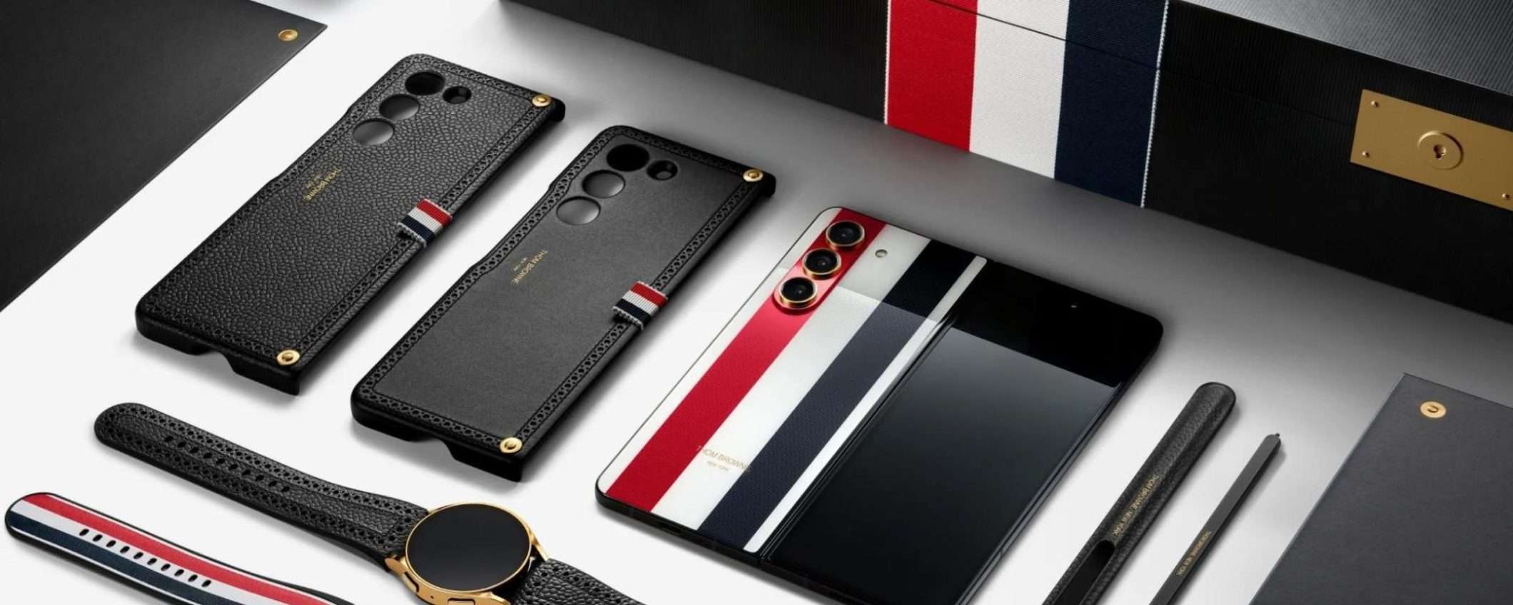 Samsung svela i nuovi Galaxy Z Fold 5 e Watch 6 Thom Browne Edition