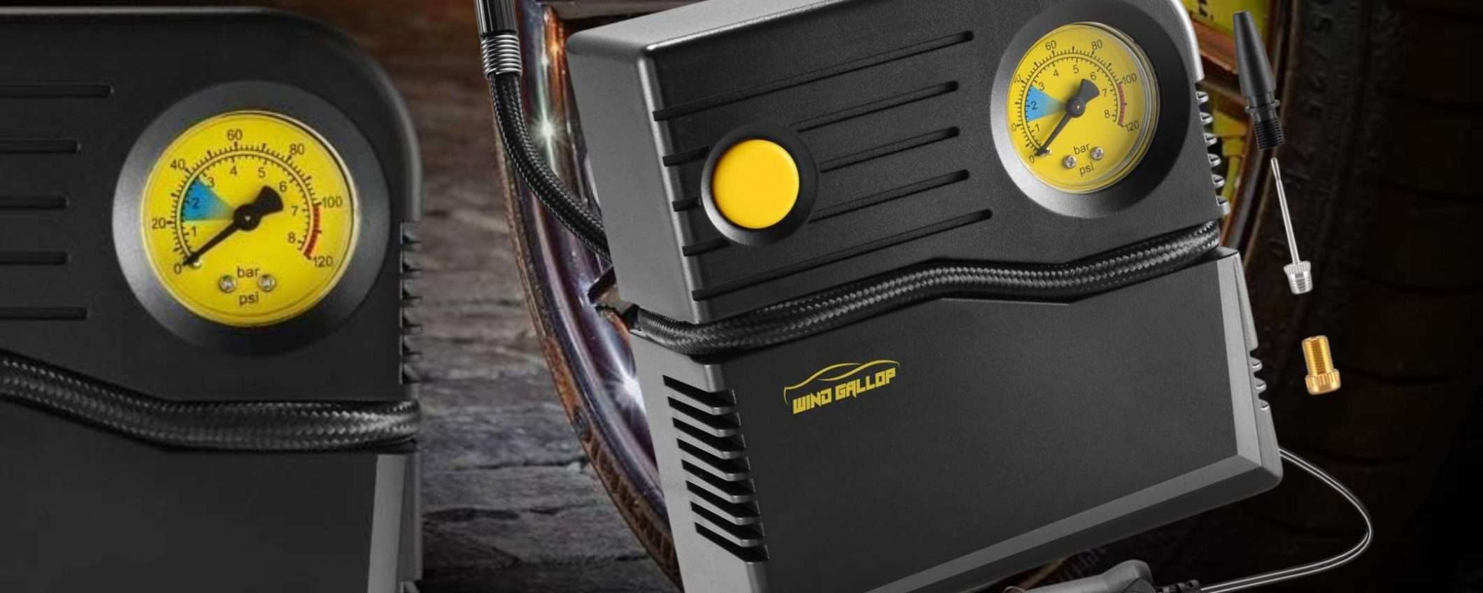 Compressore portatile per auto a 15€: prezzo Amazon RIDICOLO (ma a tempo)