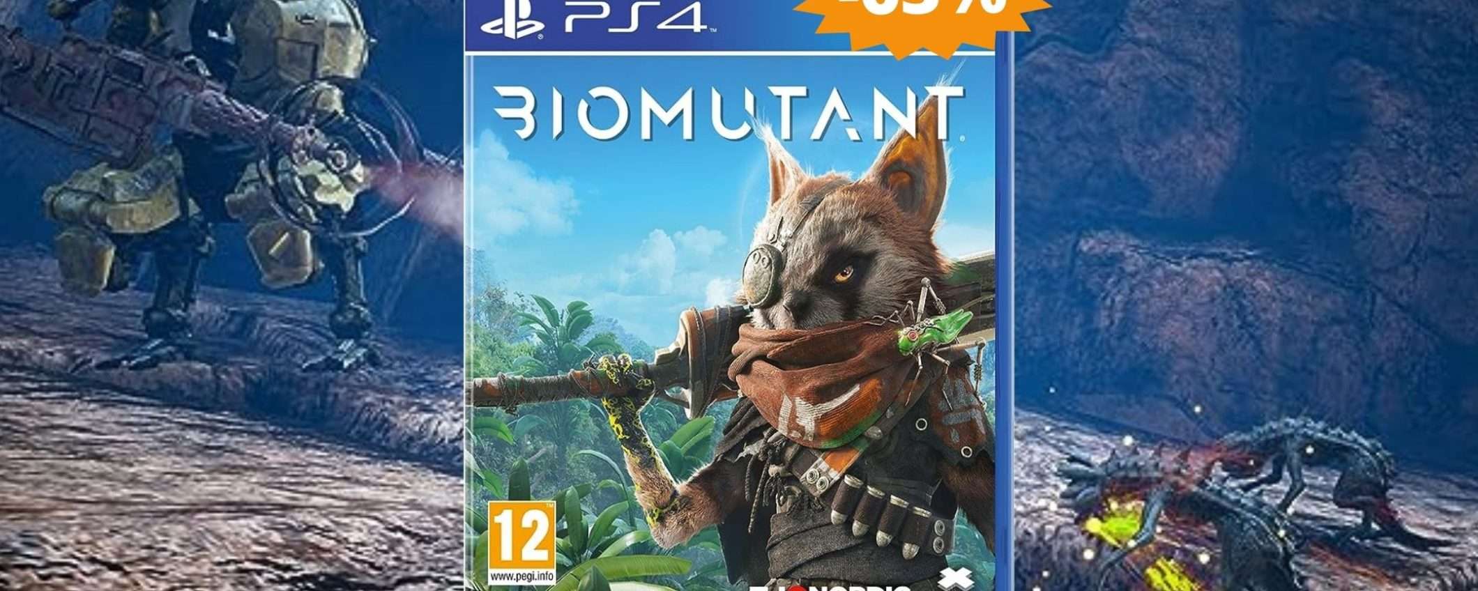 Biomutant su PS4: prezzo BOMBA su Amazon (-63%)