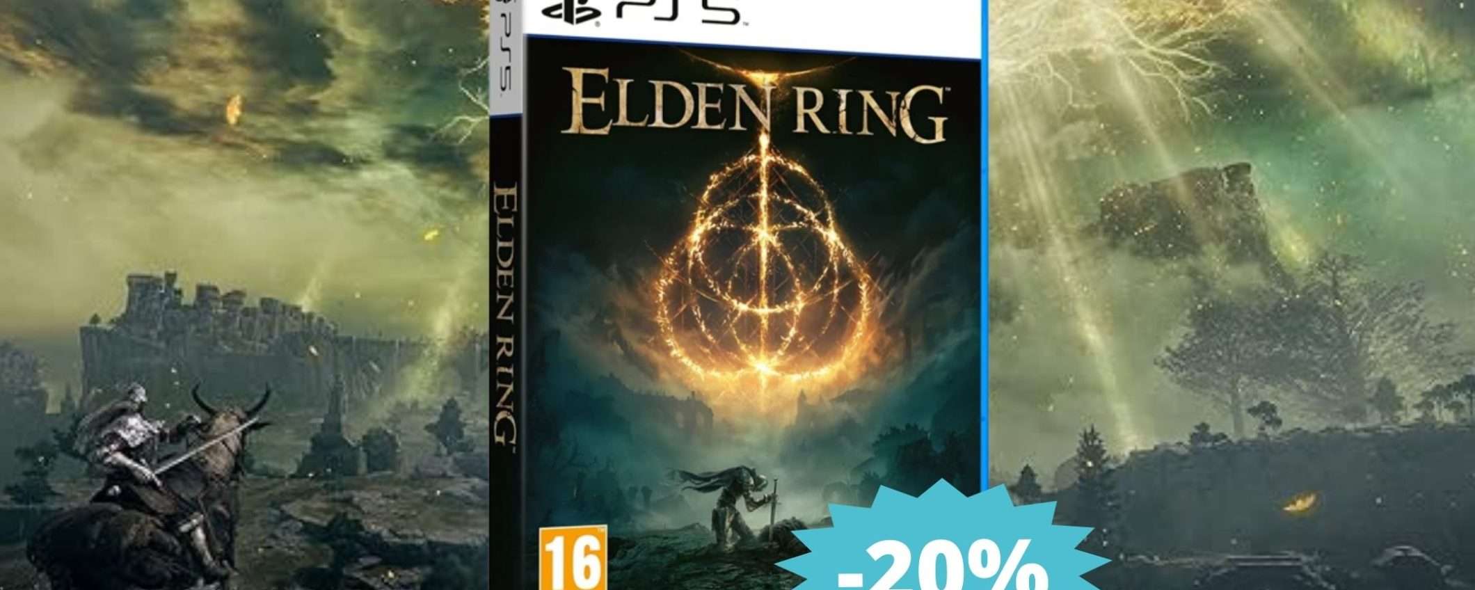 Elden Ring per PS5: l'OCCASIONE che stavi aspettando (-20%)