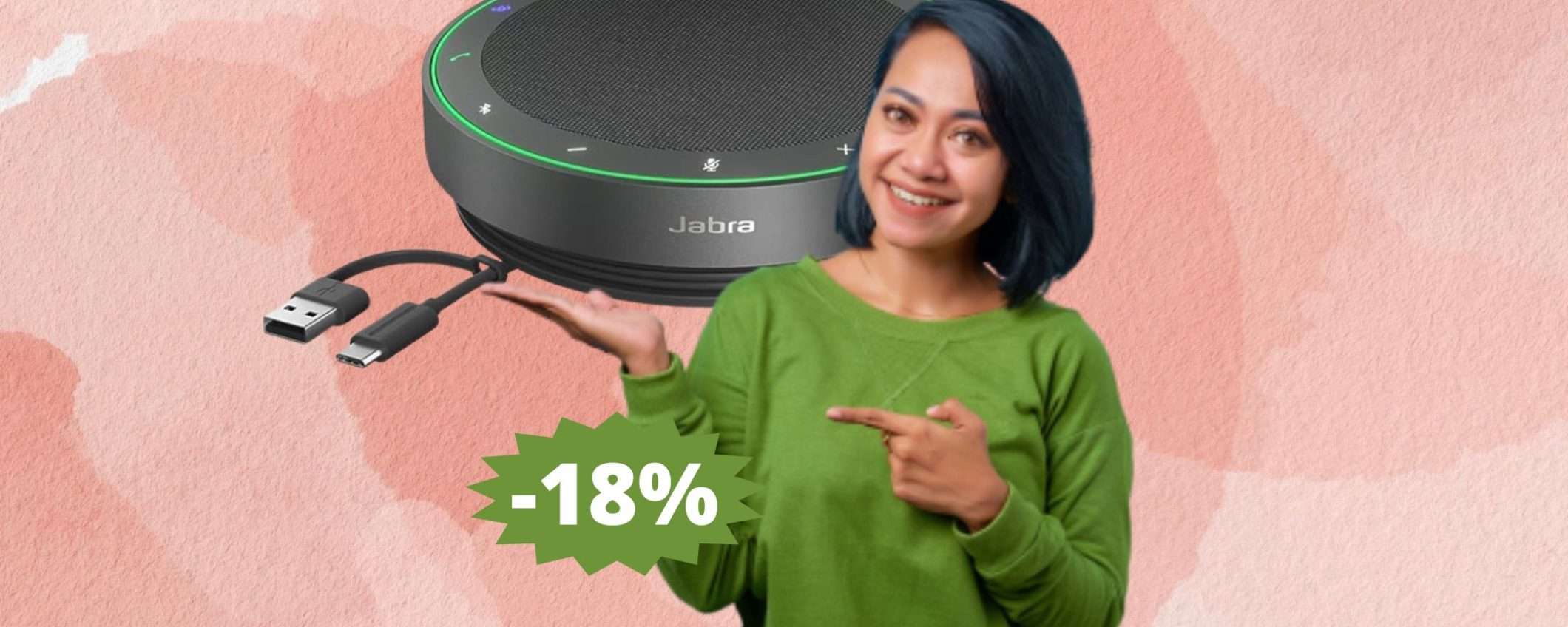 Speaker da chiamata Jabra Speak2: finalmente in SCONTO