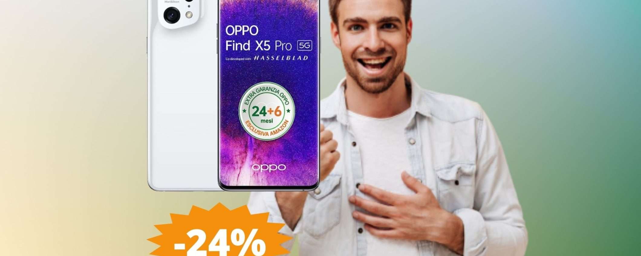 OPPO Find X5 Pro: un'OCCASIONE da prendere al volo (-24%)