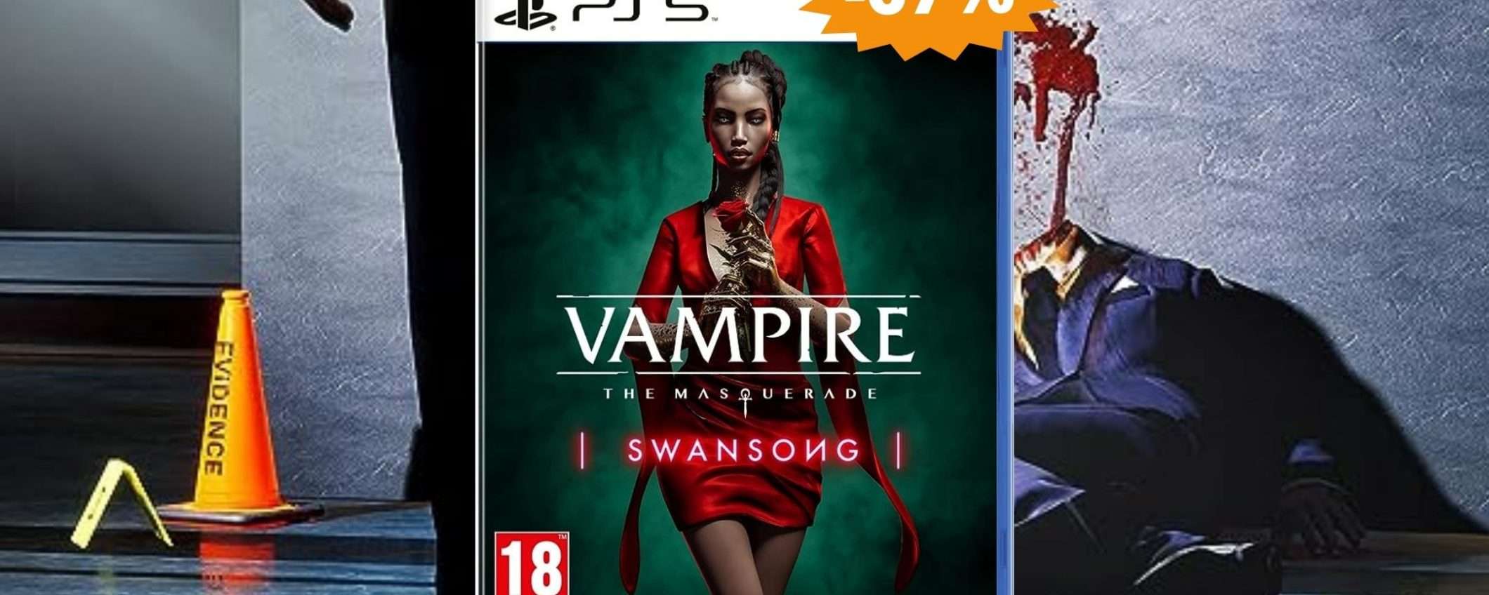 Vampire The Masquerade Swansong PS5: sconto FOLLE del 67%