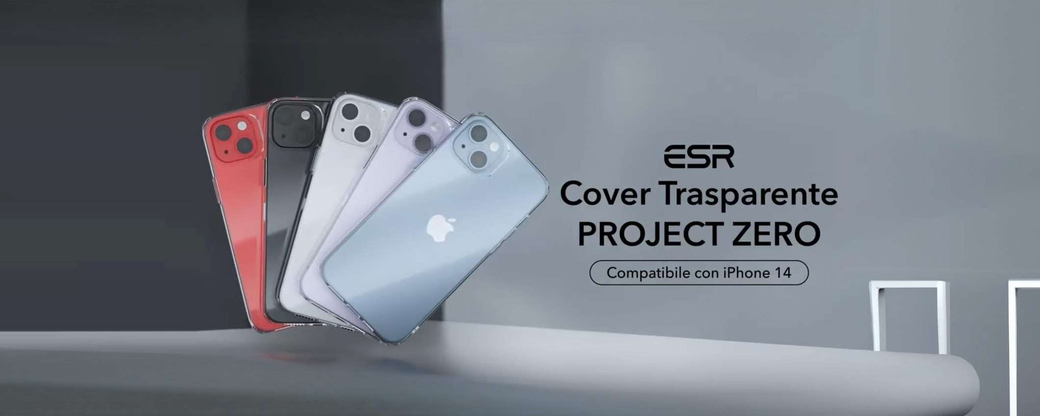 iPhone 14 sempre protetto: la COVER c'è ma non si vede (7€)