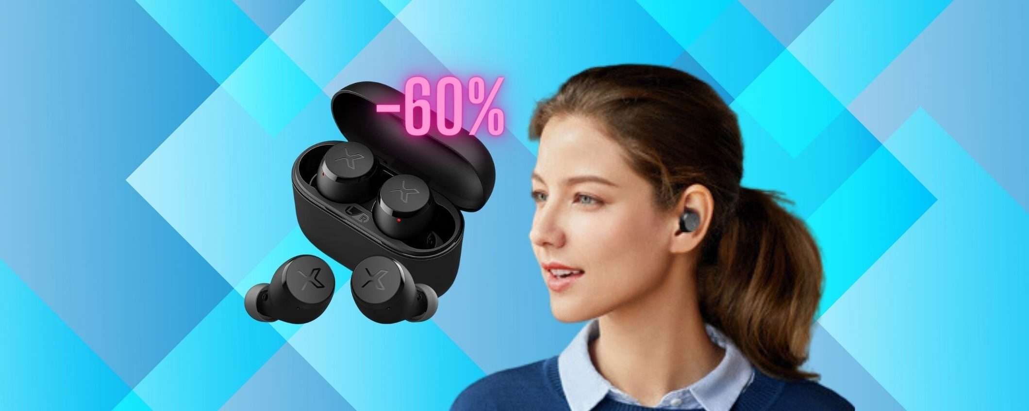 Edifier X3 Mini: auricolari wireless FANTASTICI al 60% in MENO