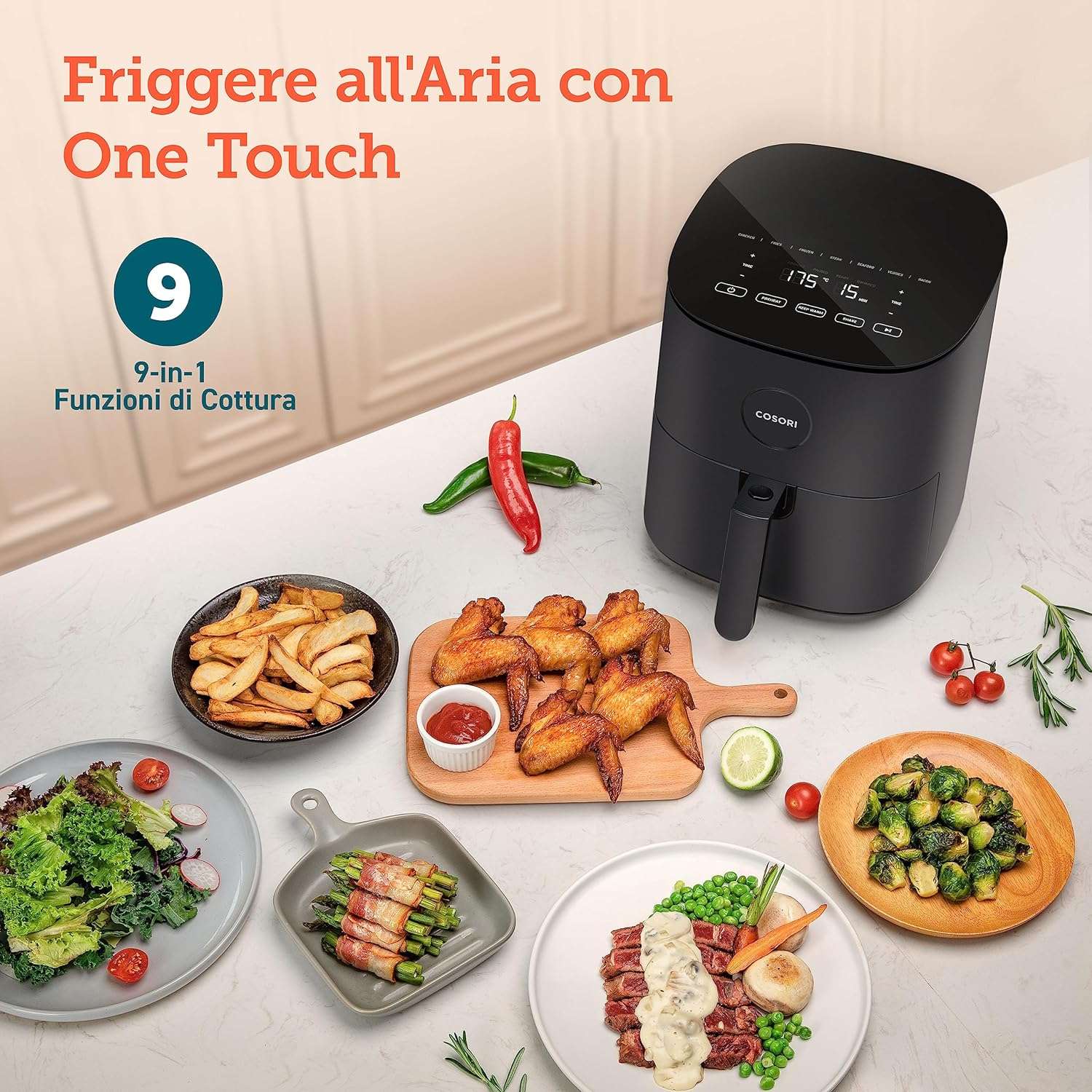 friggitrice-ad-aria-cosori-4-7l-prezzo-piu-basso-sempre-programmi