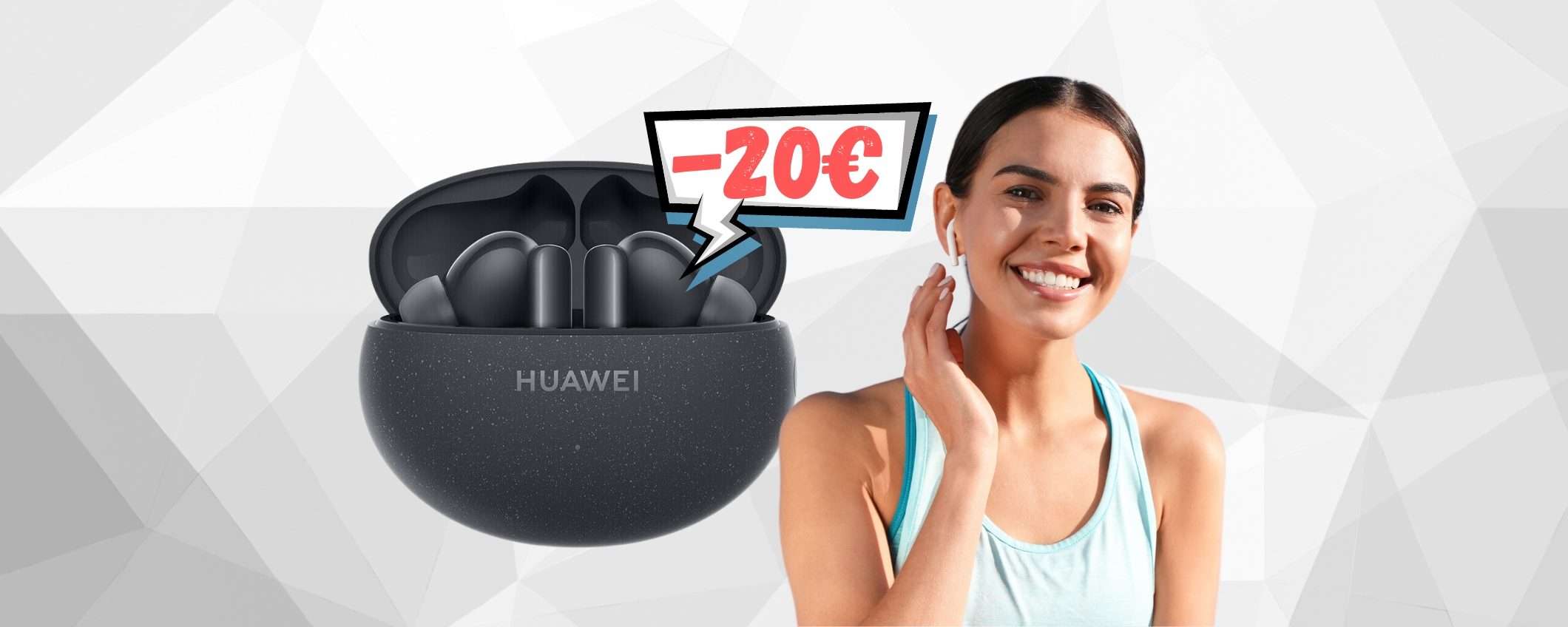 Huawei Freebuds 5i a un PREZZO SCONVOLGENTE (-20€)