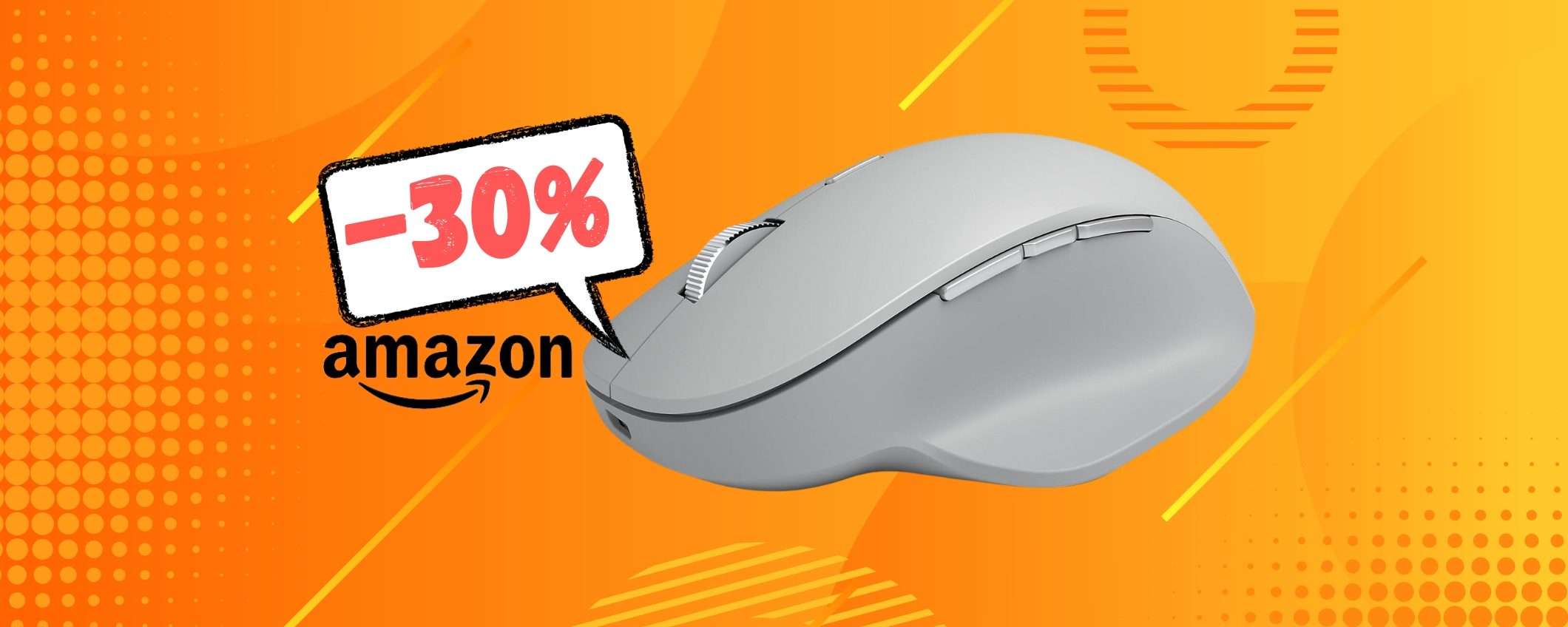 Microsoft Surface Precision: mouse PAZZESCO in OFFERTA al 30%