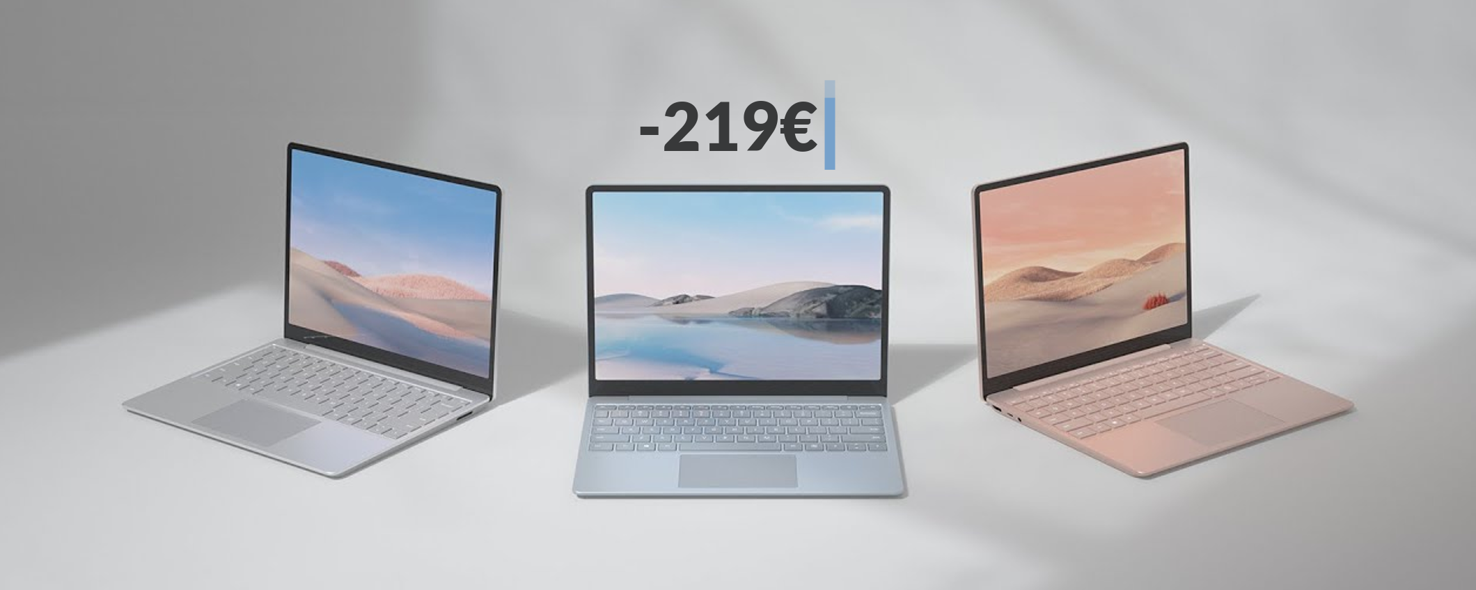 Microsoft Surface Laptop Go: c'è uno SCONTO irresistibile (-219€)