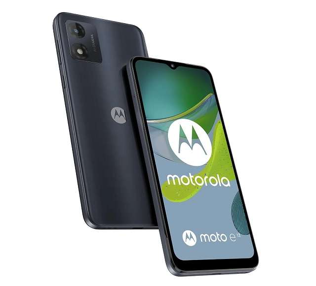 motorola moto e13 fronte e retro