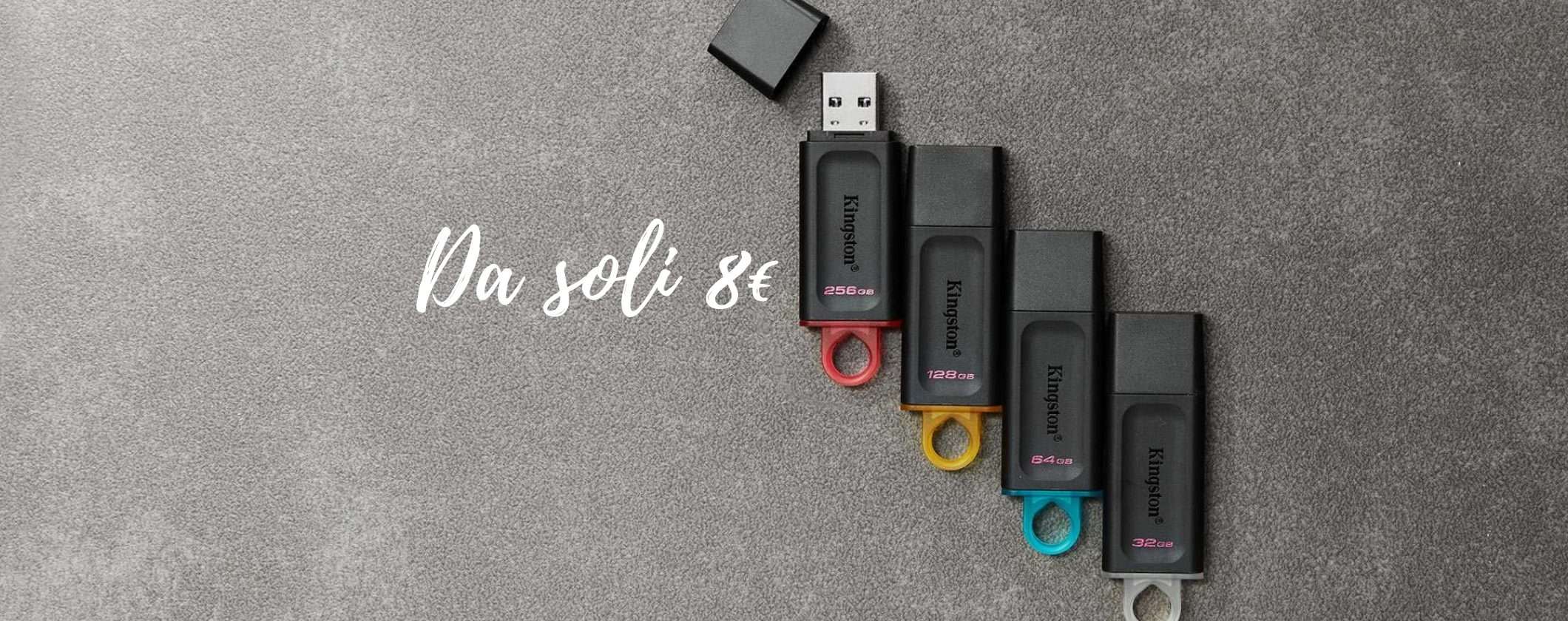 Pen Drive Kingston da soli 8€ su eBay