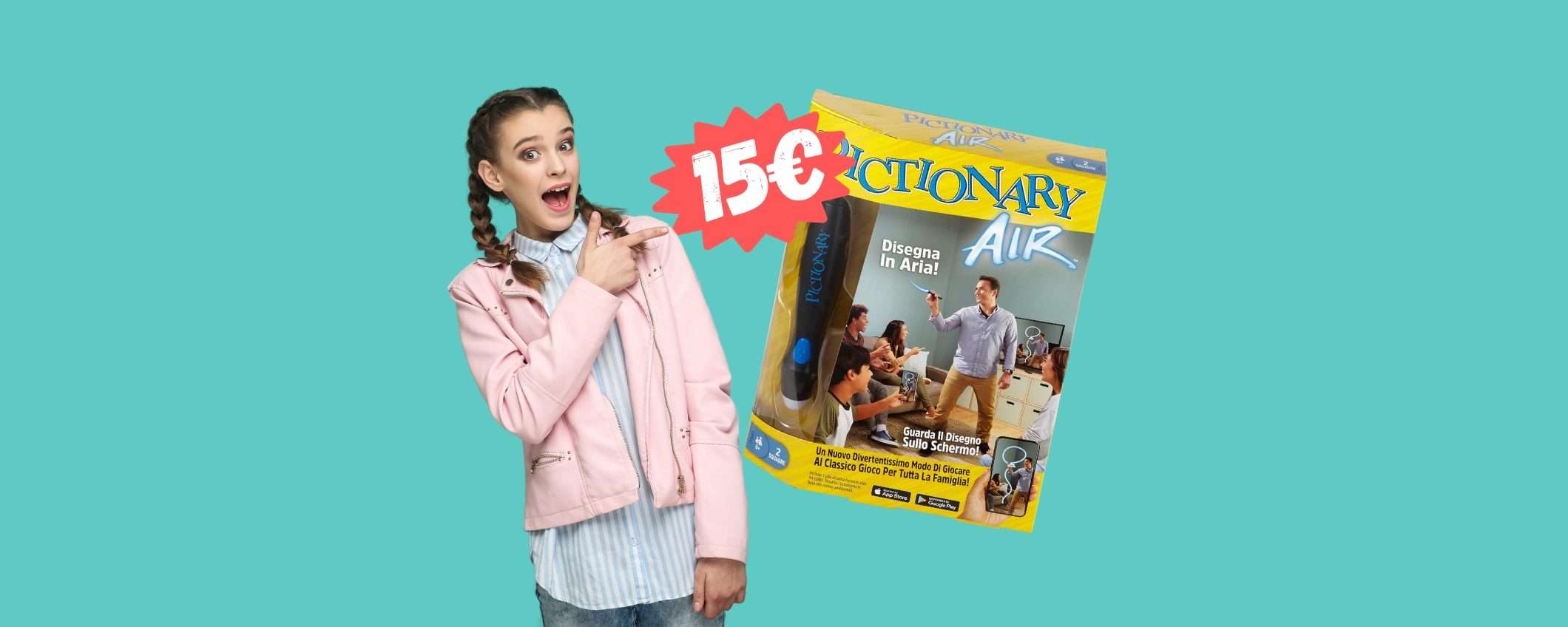 Pictionary Air: il gioco più BELLO di SEMPRE diventa smart a 15€