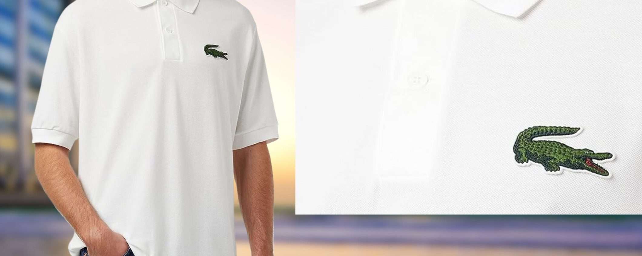 Polo Lacoste a 58€ su Amazon: sconto del 55% in promo SHOCK