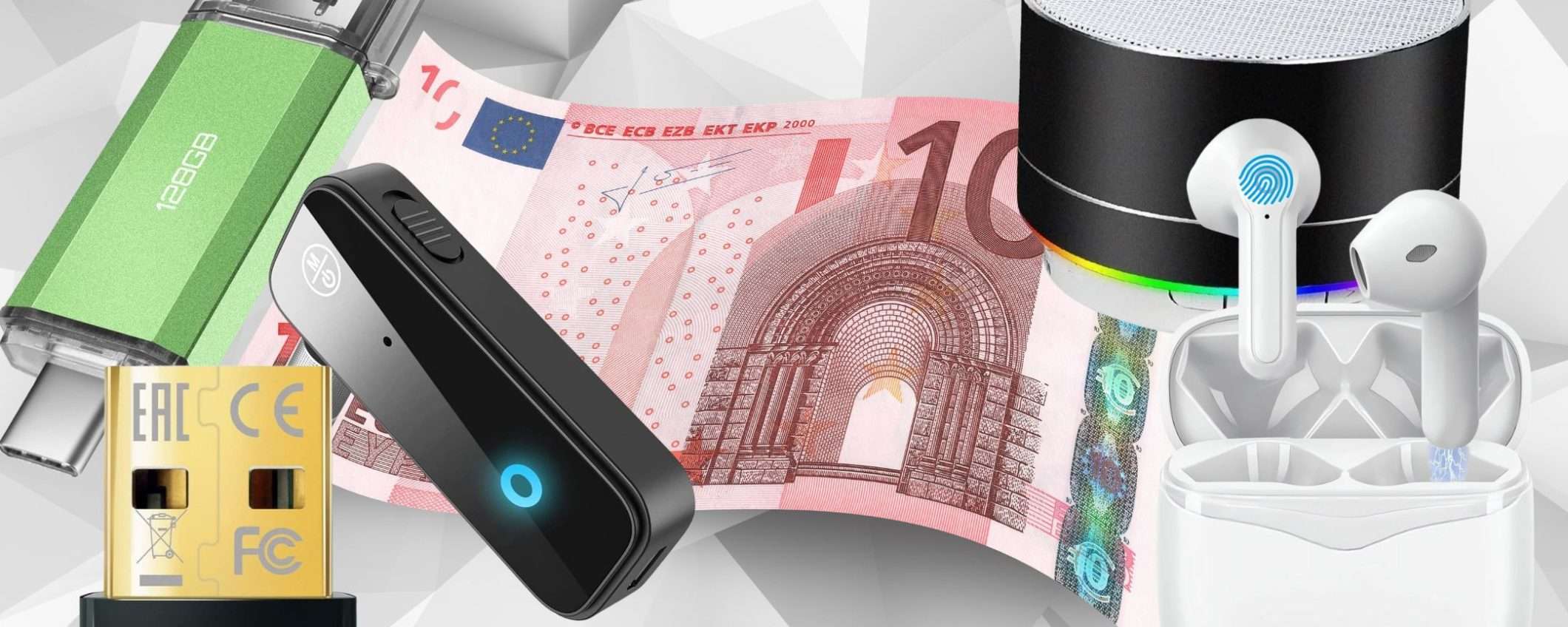 5 STREPITOSI gadget tech a meno di 10€ su Amazon: assurdo