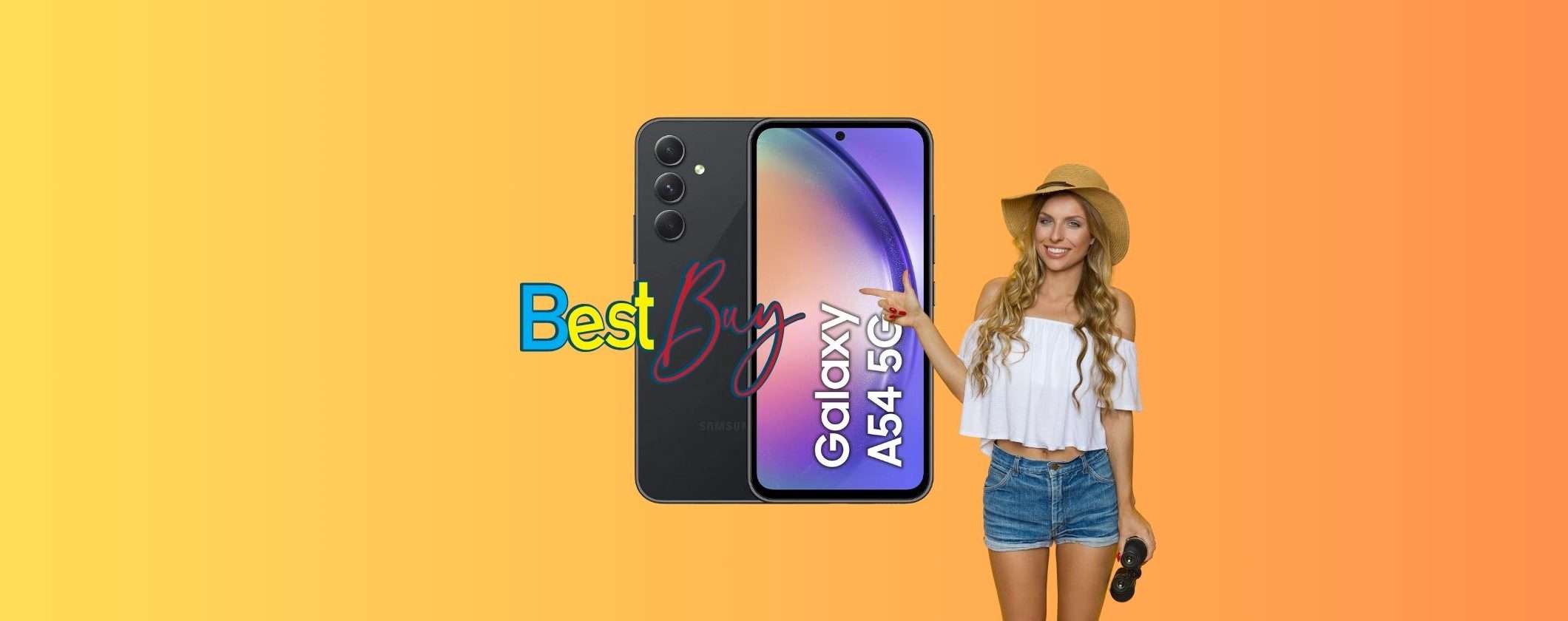 Samsung Galaxy A54: a questo prezzo è un BEST BUY