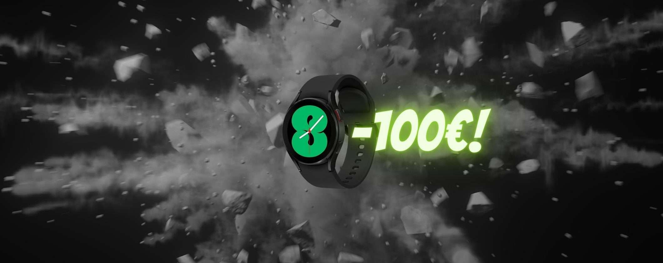 Samsung Galaxy Watch4: 100€ di SCONTO su Unieuro