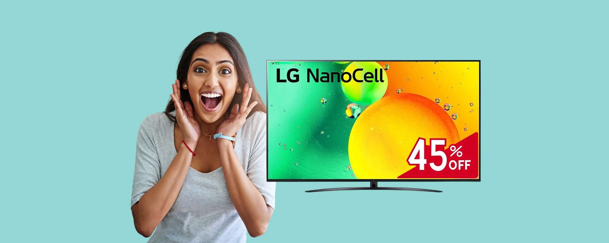 Smart TV LG NanoCell da 43