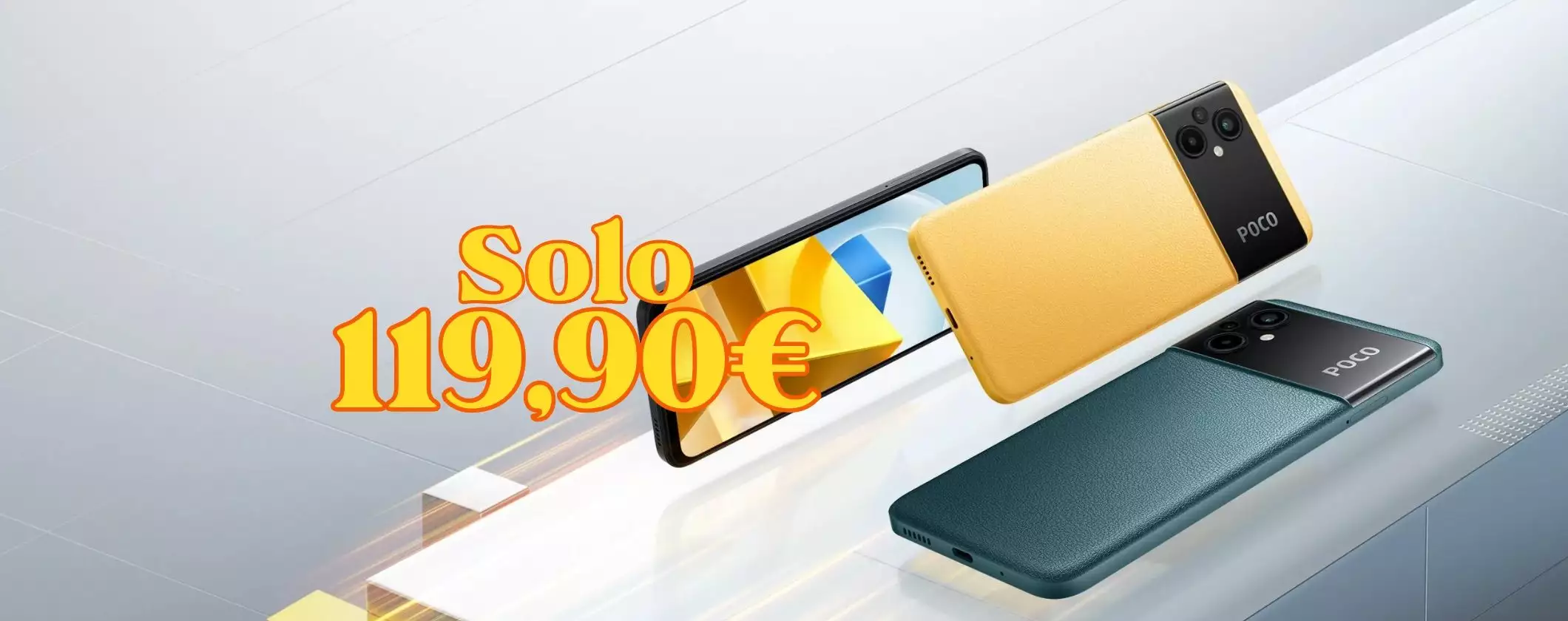 SOLO OGGI il POCO M5 è tuo a soli 119€