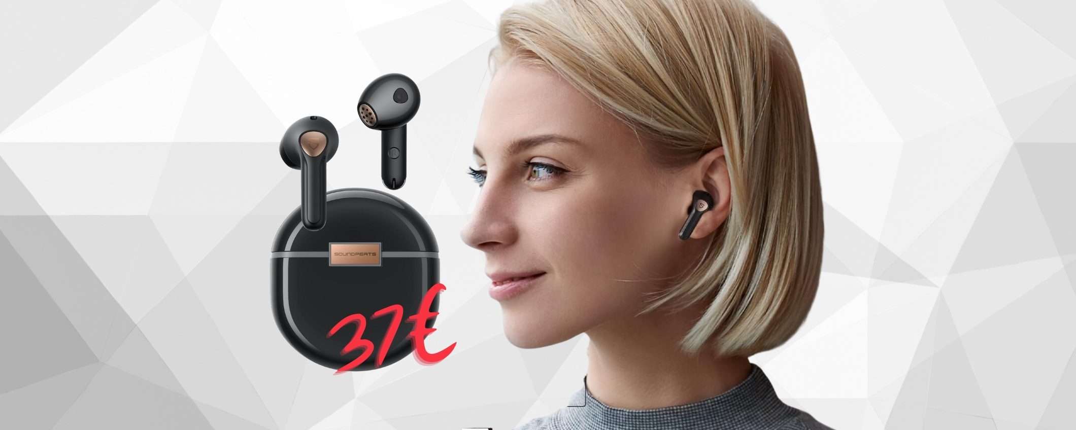 SoundPEATS Air4 Lite con APPENA 37€ ADESSO su Amazon