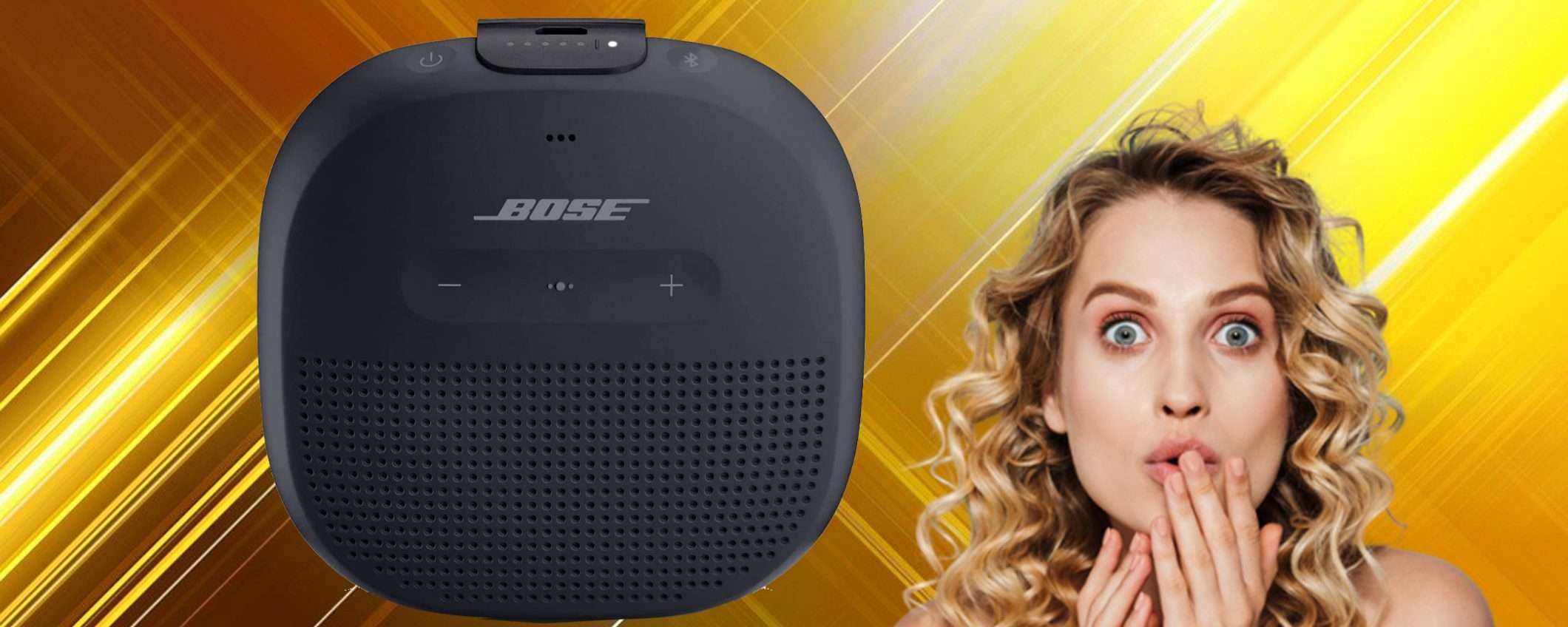 Speaker Bose SoundLink Micro in offerta BOMBA, suono pazzesco