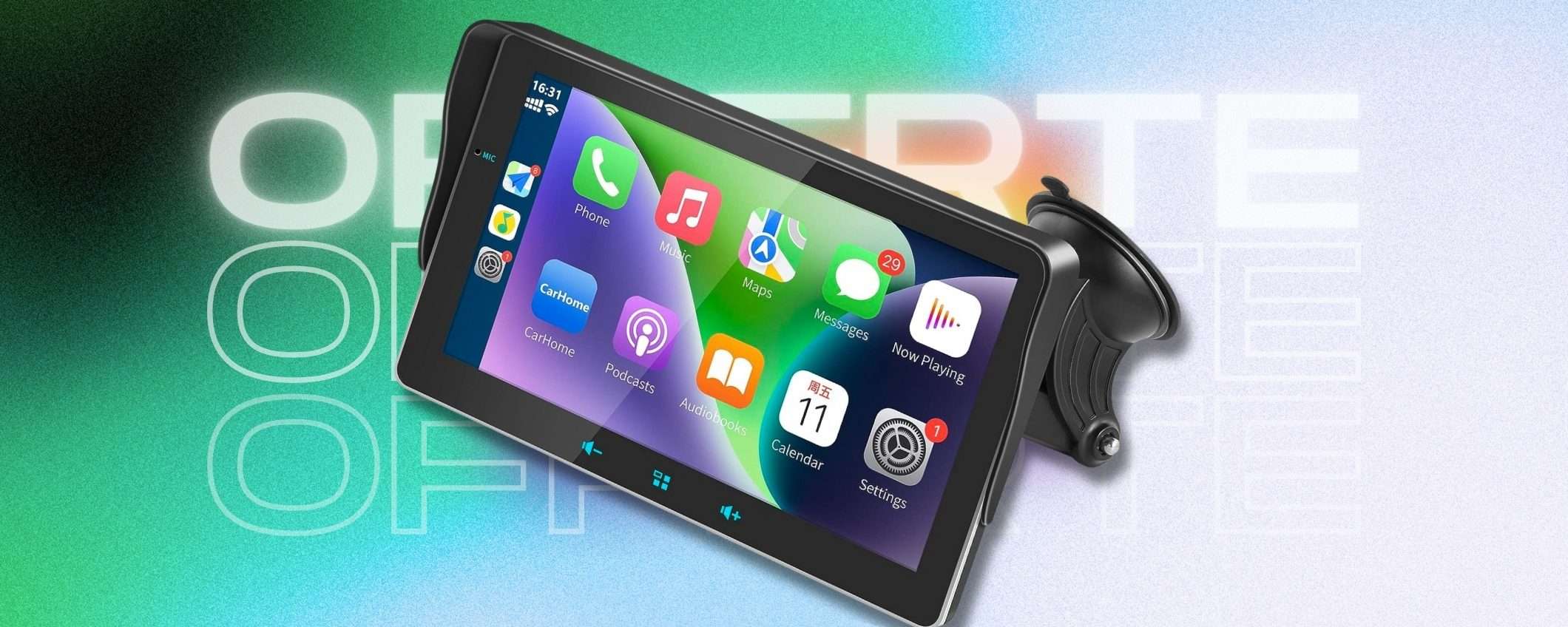 Auto come nuova: aggiungi un DISPLAY touchscreen con meno di 100€