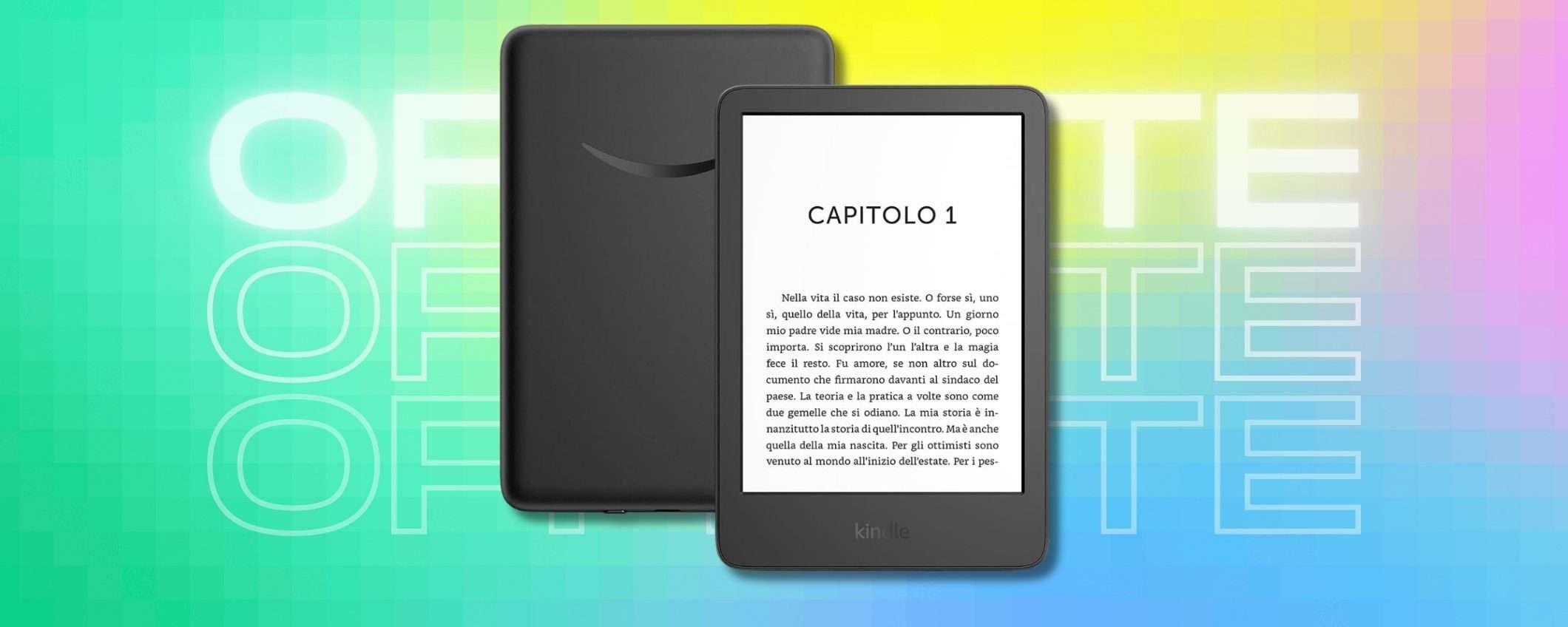 Kindle 2022 per leggere ovunque tu vada, sconto da prendere AL VOLO