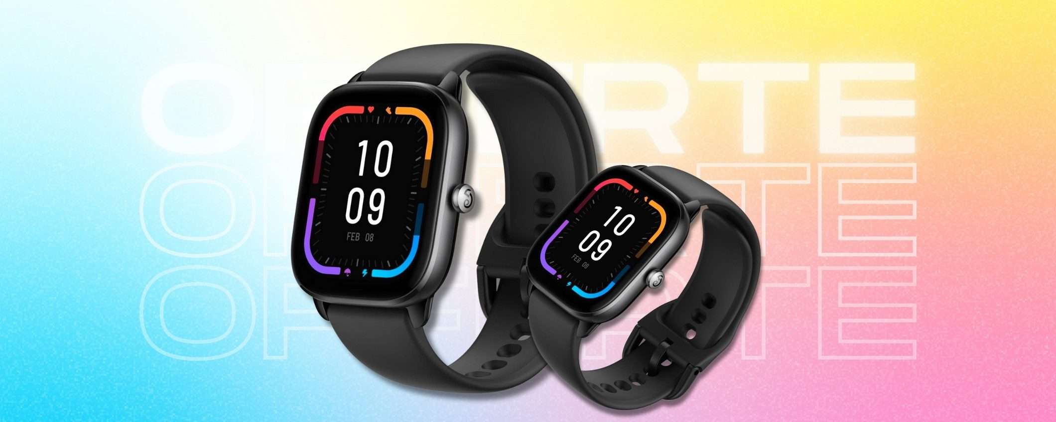 Amazfit GTS 4 Mini con +120 sport e schermo AMOLED è una scintilla