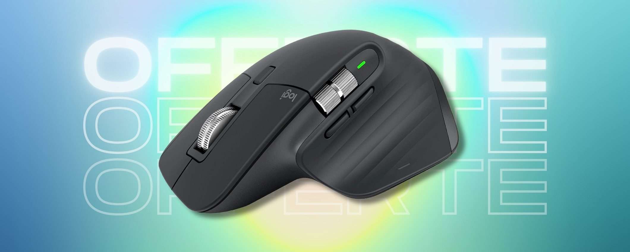 Logitech MX Master 3S: il mouse wireless da LODE, subito 58€ di sconto