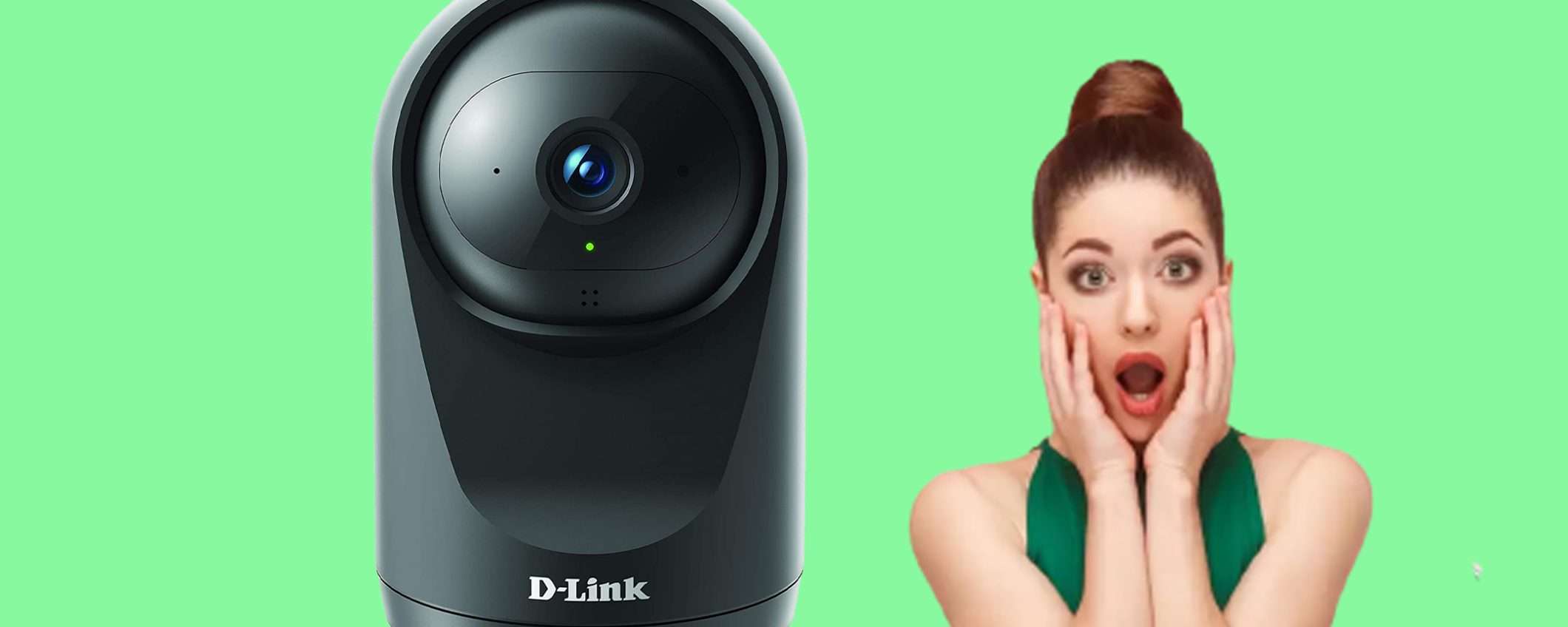 Videocamera per interni D-Link in SUPER offerta: sconto del 32%