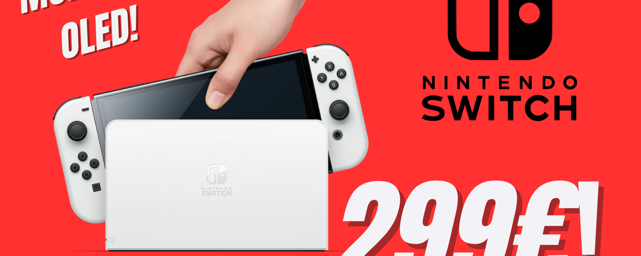 Nintendo Switch OLED a un prezzo da capogiro su Amazon!