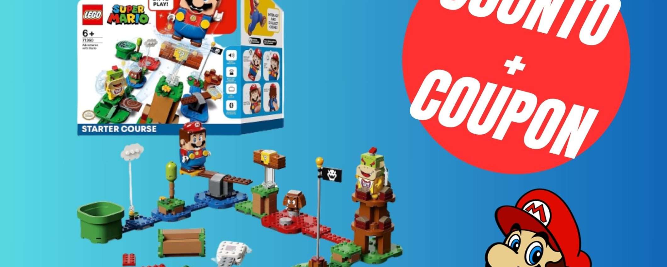 LEGO Super Mario: Sconto + Coupon per il Set Nintendo!