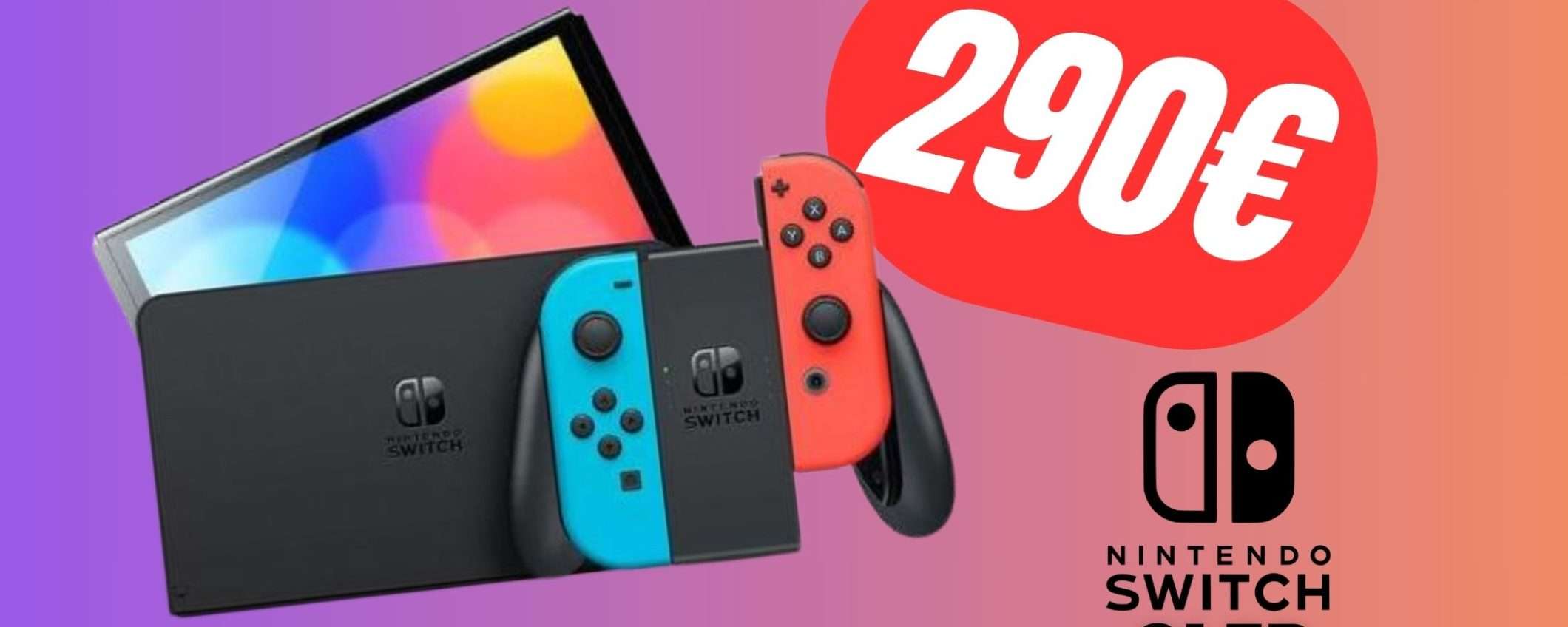 Nintendo Switch OLED: comprala a 60€ in meno su eBay!