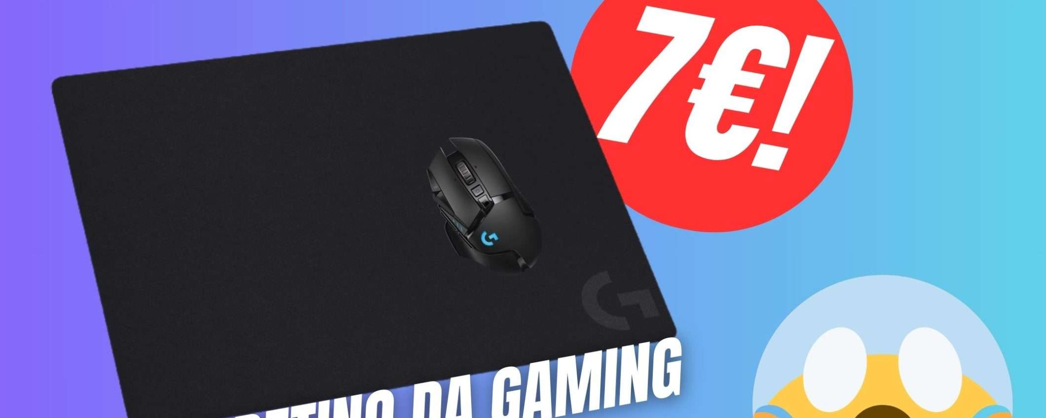 Aumenta le tue performance nel Gaming con questo Tappetino Logitech (scontato del -38%!)