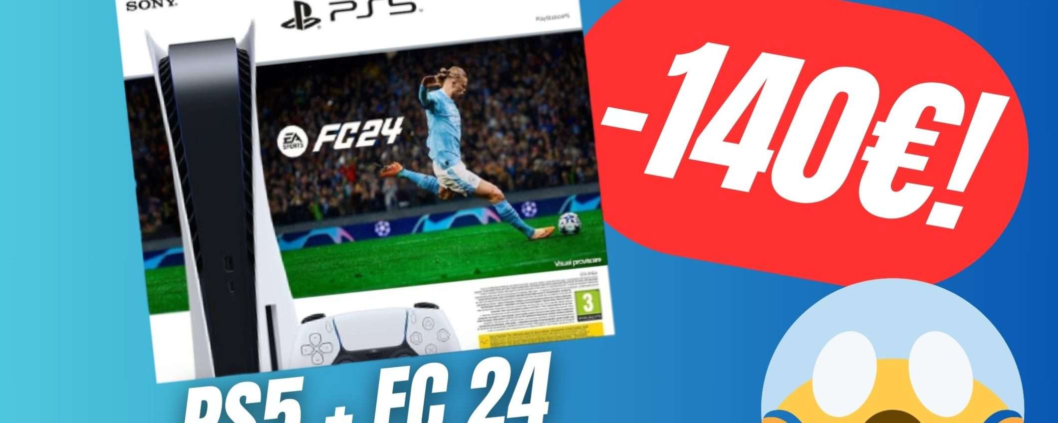 PS5 + FC 24 a un PREZZO CLAMOROSO su eBay! (-140€)