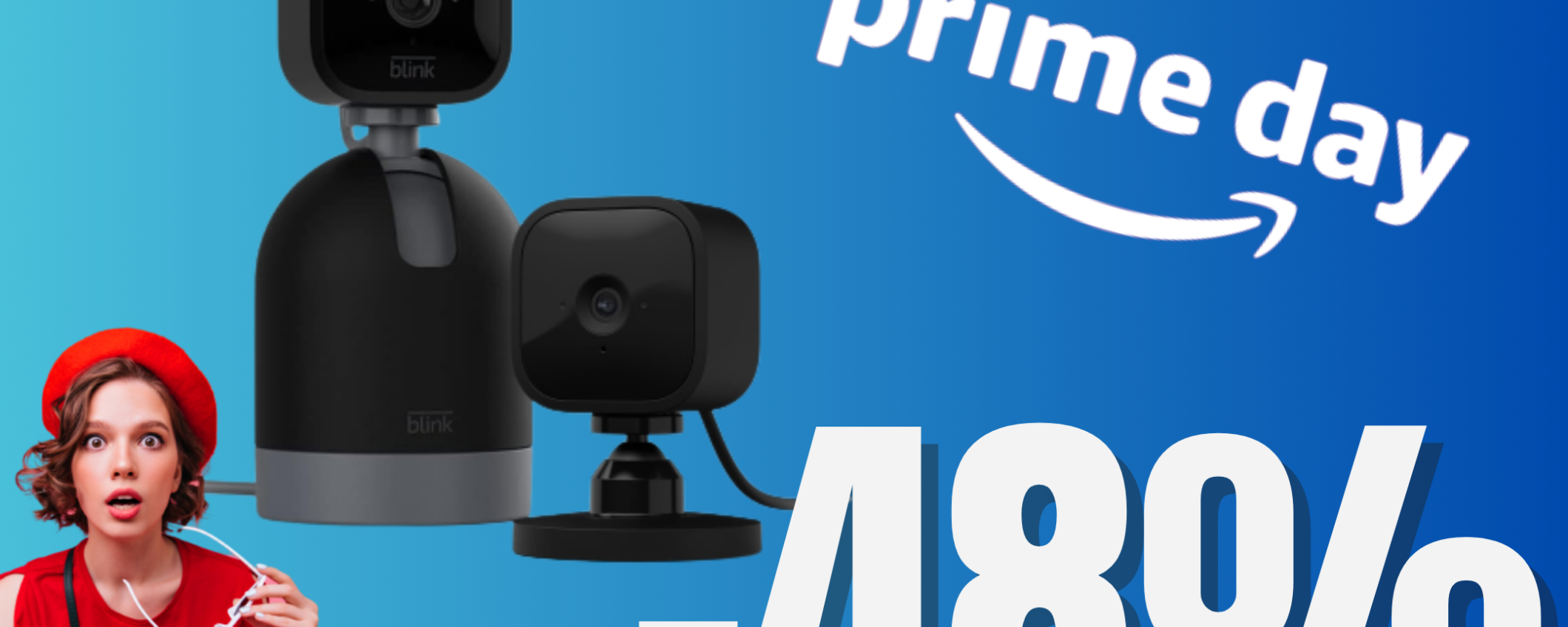 Metti in sicurezza la tua casa con le videocamere Amazon, a un PREZZO FOLLE  (-48%)