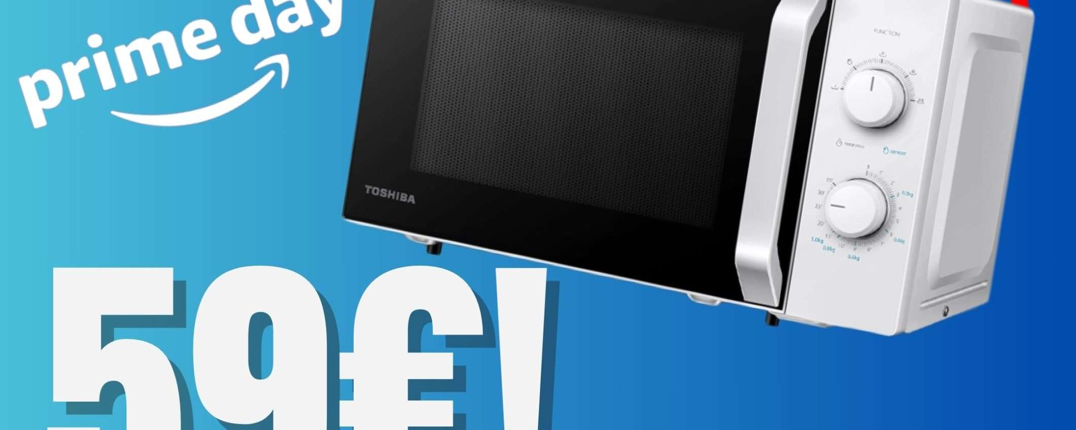 Non hai un Microonde? Questo è il momento giusto grazie allo sconto del Toshiba!  (-37%)