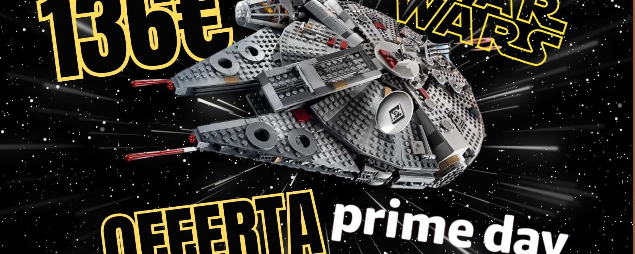 Il LEGO Millennium Falcon è in SCONTO a soli 136€ su Amazon per il Prime Day!