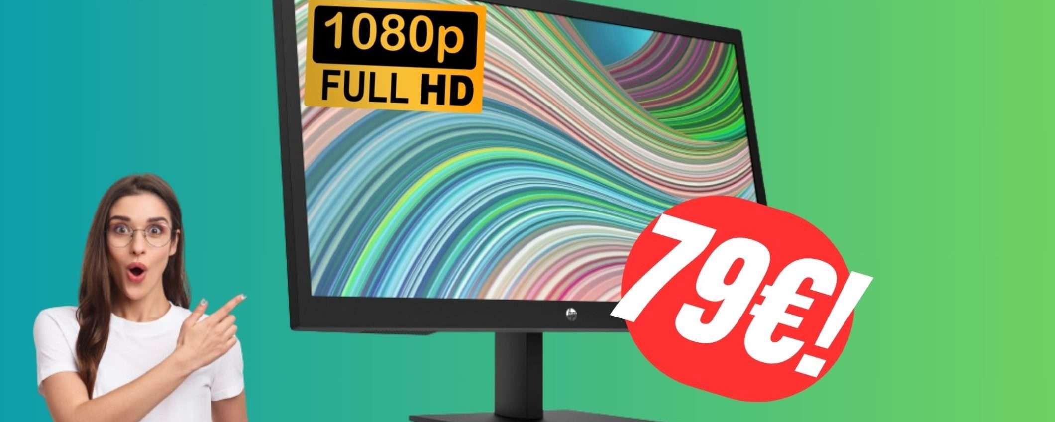 Monitor HP da 22