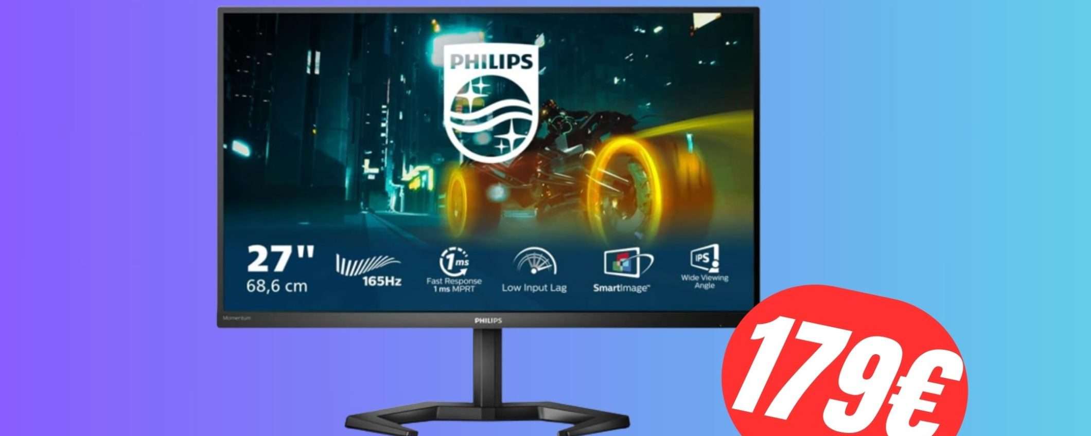 Questo Monitor Philips ha tutto quello di cui avete bisogno (e costa solo 179€!)