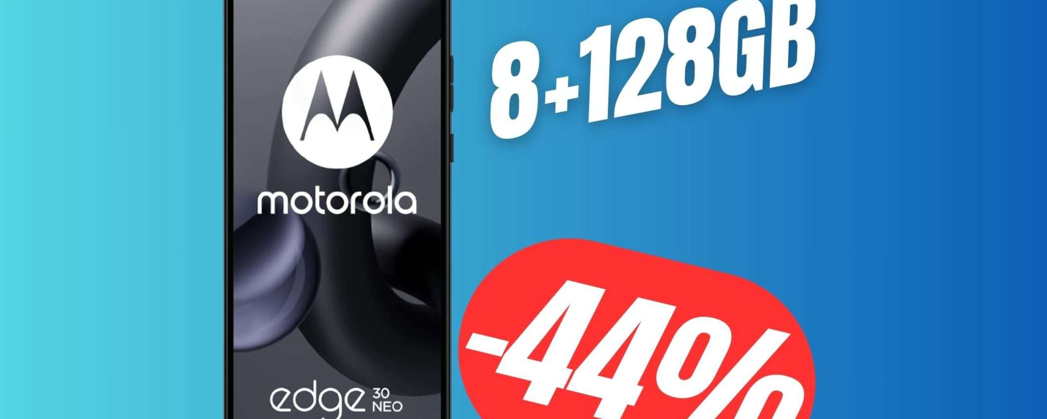 Con questo sconto, Il Motorola Moto Edge 30 Neo diventa un BEST-BUY!