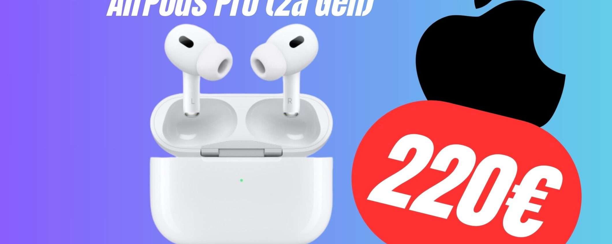 Apple AirPods Pro (2a Gen): PREZZACCIO su eBay. Falle tue a 220€!