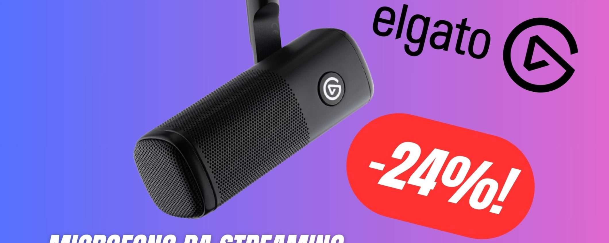 Uno dei migliori Microfoni da Streaming a un PREZZO FOLLE: Elgato Wave DX