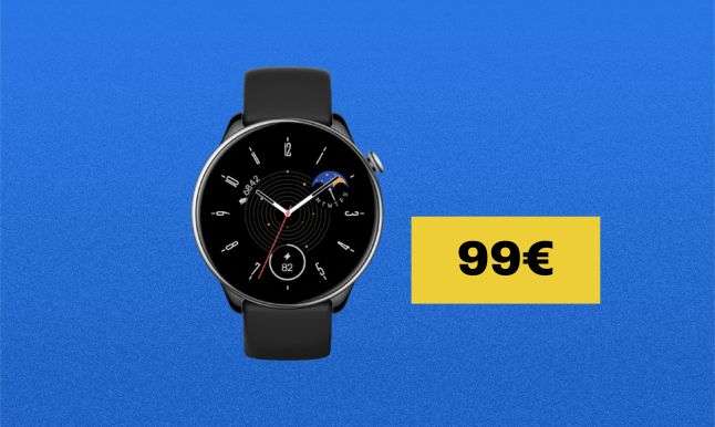 Amazfit GTR Mini, che prezzo! Su Amazon in offerta a 99€