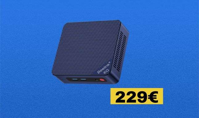 Mini PC con 16GB di RAM e Windows 11 a soli 229€: SUPER OFFERTA su Amazon