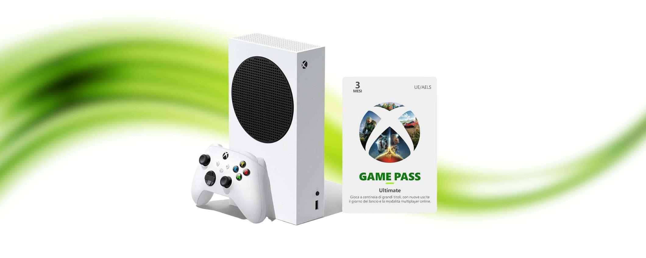 Xbox Series S con 3 mesi di Game Pass Ultimate: il nuovo bundle è su Amazon