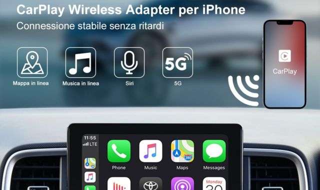 CarPlay Wireless auto