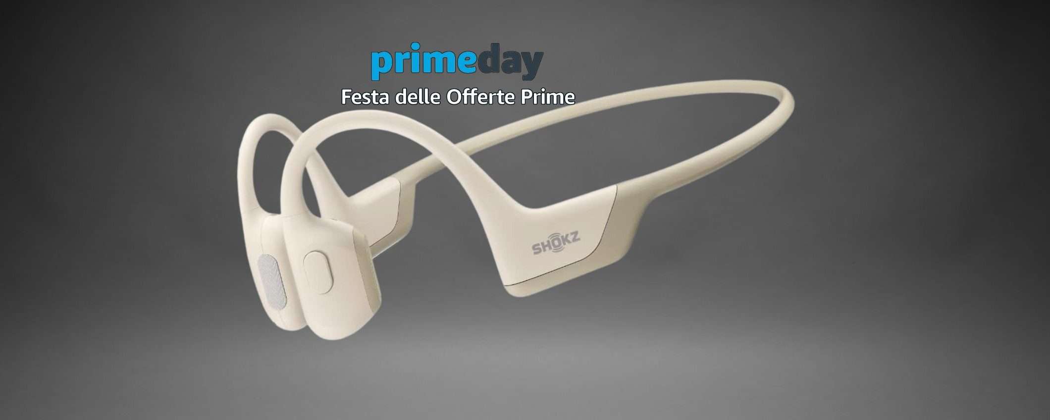 Cuffie a conduzione ossea al MINIMO STORICO grazie alle Offerte Prime (-30%)