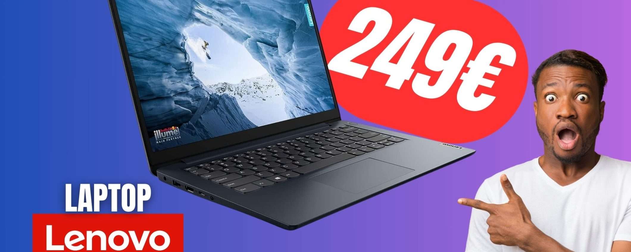 Questo Laptop a 249€ ha tutto ciò di cui avete bisogno! (Incluso Windows 11!)