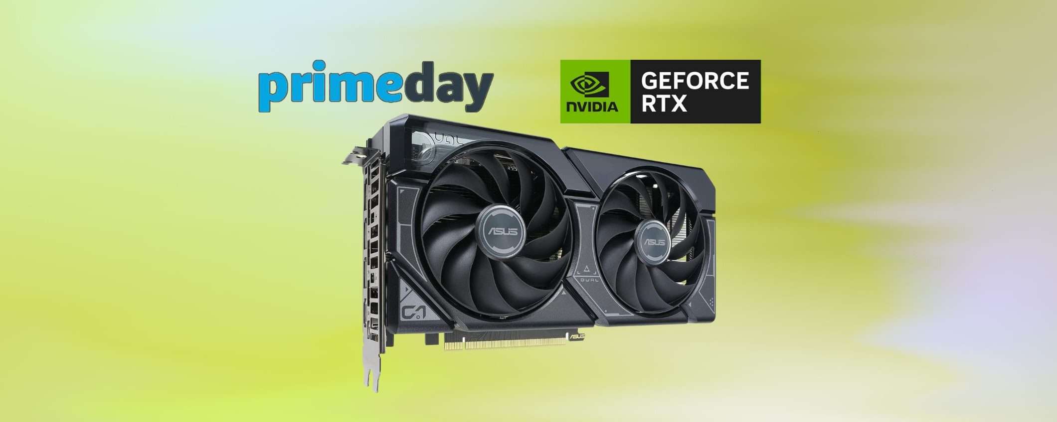 Festa delle offerte Prime: le schede GeForce RTX in sconto